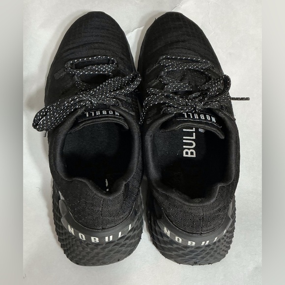 NOBULL Other - NOBULL Triple Black Athletic Training Sneaker  
Guys Size 7.5  Woman Size 9